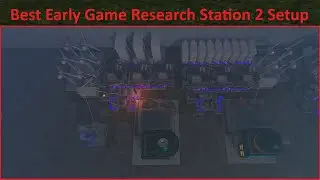 Лучшая ранняя настройка исследовательской станции 2 для RP в Industrialist / Roblox