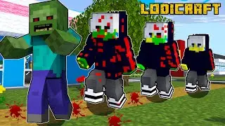 From HUMAN to ZOMBIE in minecraft!!