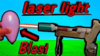 how to make a strong laser light at home /the super experiment