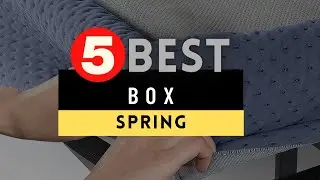 Best Box Spring 2025 🔶 Top 5 Box Spring Reviews