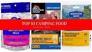 ✔️ TOP 10 BEST CAMPING FOOD 🛒 Amazon 2020