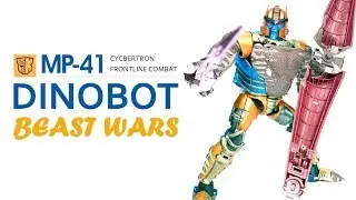 KL變形金剛玩具分享340 MP-41 DINOBOT [ BEAST WARS ] 魔龍/恐龍勇士