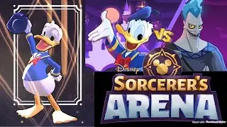 Disney Sorcerer's Arena - Unlocking Donald Duck! Sensational Six Part 1 Donald Duck vs Hades Event!