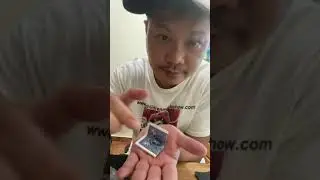 Card magic: Folded card color change #shorts