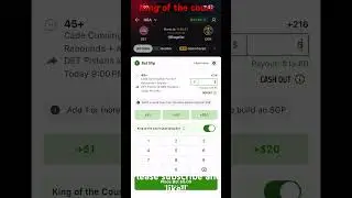Draft kings king of the court!! #draftkings #betting #kingofthecourt #sports #detroitpistons #win