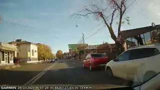 DRIVE #2163: Streets of Tecuci (Romania) (timelapse 4x) *Read Description*
