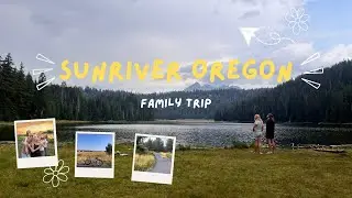 a summer trip in Oregon with my family || bike rides, mountain views, and frogs