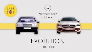 Mercedes Benz C Class Evolution | Every C Class Ever Made | 1982 - 2021 | Cars 101