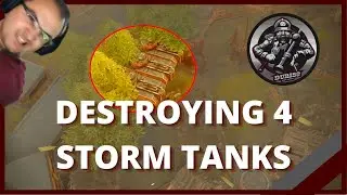 Destroying 4 STORM TANKS - Foxhole