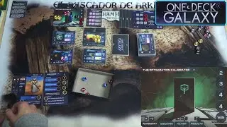 Partida a One Deck Galaxy: The Optimization Calibrator vs Felisi / Explorers