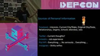 DEF CON 25 Recon Village - Anthony Russell - Building Google For Criminal Enterprises