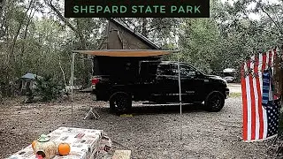 Camping in Shepard State Park, Gautier, MS Halloween Weekend 2021