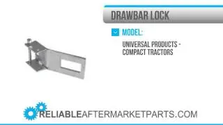 1691 DBL0 New Compact Tractor Drawbar Lock Category 0