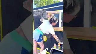 Painting my Food Trailer! #business #businessideas #foodtruck #builder #diy #entrepreneur #vanlife