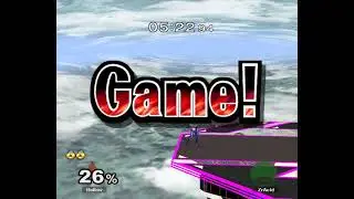 Recovery 105 Melee Singles WSF &mdash; ZrAcid ⟮Peach⟯ vs Hollow ⟮Sheik⟯