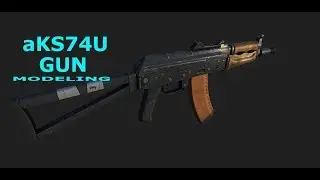 how to model GUN in 3ds max | Gun MODELING | GUN MODELING in 3ds max | aks74u gun pt 9
