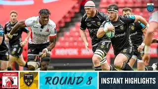 Emirates Lions v Dragons RFC | Instant Highlights | Round 8 | URC 2022/23