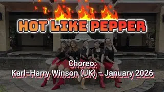 Hot Like Pepper Line Dance | Easy Intermediate 