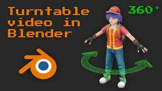360&deg; Turntable video with Blender