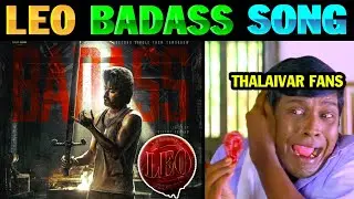 LEO - Badass Song Review Troll Tamil |#Leo Second Single | Lollu Facts