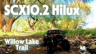 The Most Scenic RC Trail Run I&rsquo;ve Filmed Yet! 😍 SCX10.2 Hilux at Willow Lake (4K)