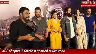 KGF Chapter 2 StarCast spotted at Seawoods Grand Central Mall, News And Entertainment Web Channel