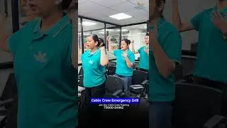 Cabin Crew Emergency Drill Explained | Real Training at Top Crew Aviation (India&rsquo;s No.1 Institute)