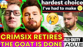 Crimsix RETIRES from Call of Duty, Explains Decision!! Scump Reacts 😢