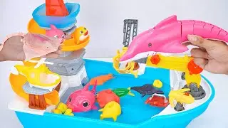 [Toy asmr] RC Stingray & RC Dolphin & Zuru Robo Fish & Harp's Aquarium ASMR Satisfying with Unboxing