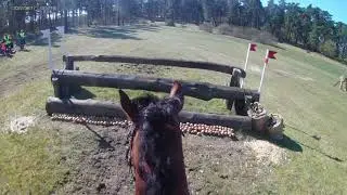 HORSE EVENTING. CCI2* Cross Country