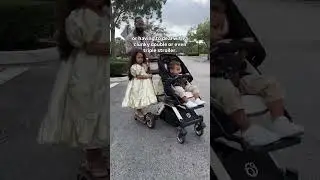 Do you actually need a double stroller? 💬 #parentingtipsandtricks #siblings #orbitbaby #strollers