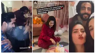 Krushal Ahuja Celebrated Hiba Nawab Birthday with her Friends #jhanak #krushi 