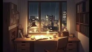 ☔Rainy Midnight Lofi – Slow & Calm