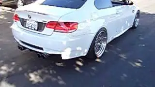 BMW E92 M3 with RPi - Race Precision GT race exhaust V2