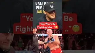 Justin Gaethje Knew The Future of Paddy 😬 #ufc #ufc324