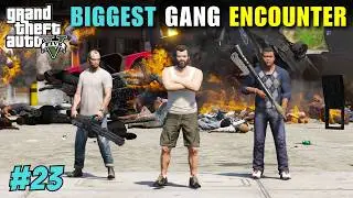 MICHAEL BECOME MOST POWERFUL GANGSTER IN CITY | GTA V GAMEPLAY PART-23
