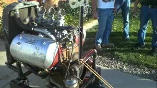 Stephens overhead valve conversion to flathead v8