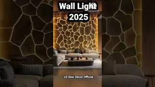 wall light designs 2025 // Latest wall light design ideas #walllights #walldecor #light