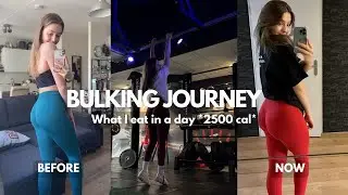 BULKING JOURNEY: wat ik eet *2500 cal* + progressiefoto's & hoeveel ben ik al aangekomen???