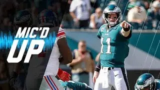 Carson Wentz Mic'd Up vs. Giants 
