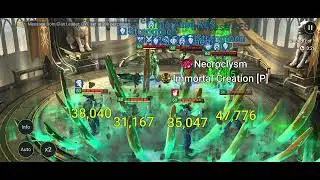 4x Hellfreak vs Androc the Glorious, Mezomel Luperfang, The Calamitus and Night Queen Krixia