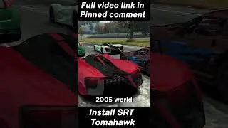 Unlock the SRT Tomahawk in NFS Most Wanted 2005! 🔥 Fastest Car Mod #shorts #nfsmw