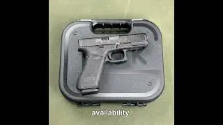 Пистолет GLOCK Blue Label G45 Direct Mount MOS5 калибра 9 мм: высокоточная стрельба.