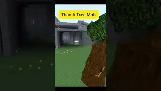 Tree Mob Vs Warden Fight in Minecraft |  #shorts #minecraft #mobbattle