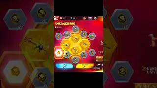 New Angelic pant spin in free fire | New universal ring event Xm8 skin spin in free fire #freefire