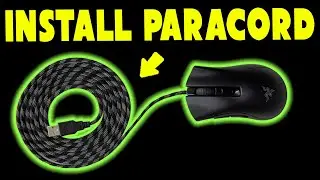 How To Install A Paracord To Add Flexibility Razer Deathadder v2 Mini