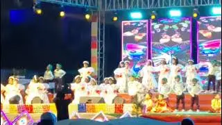 Arlyne along with her friends on School Annual Day 2025-2026