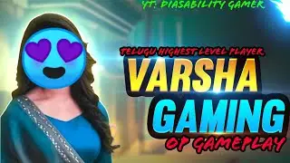 varsha gaming 🔥op gameplay BR RANKED #varshagaming #disabilitygamer