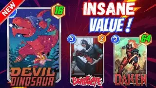Discard Engine + Dino = Insane Value 💀🔥 [Marvel Snap] #marvelsnap 