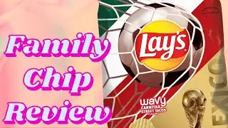 Lay's Wavy Carnitas Street Tacos Flavored Potato Chips | Family Chip Review #11